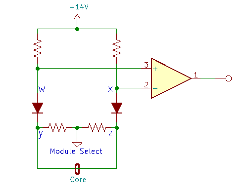 Module selection circuitry